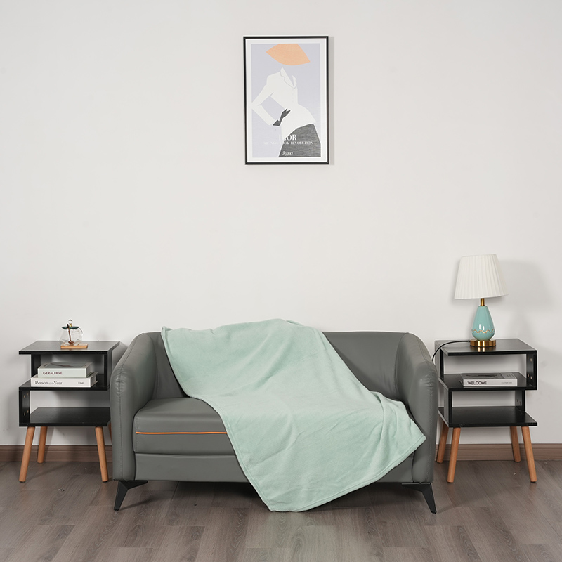 Drap-housse en polaire corail