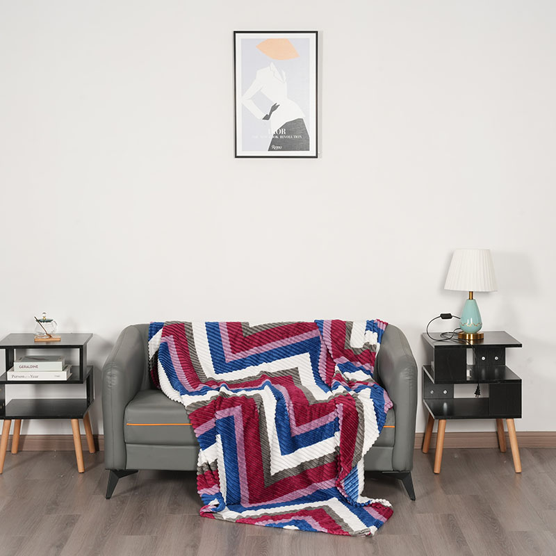 Tissu imprimé ultra doux.